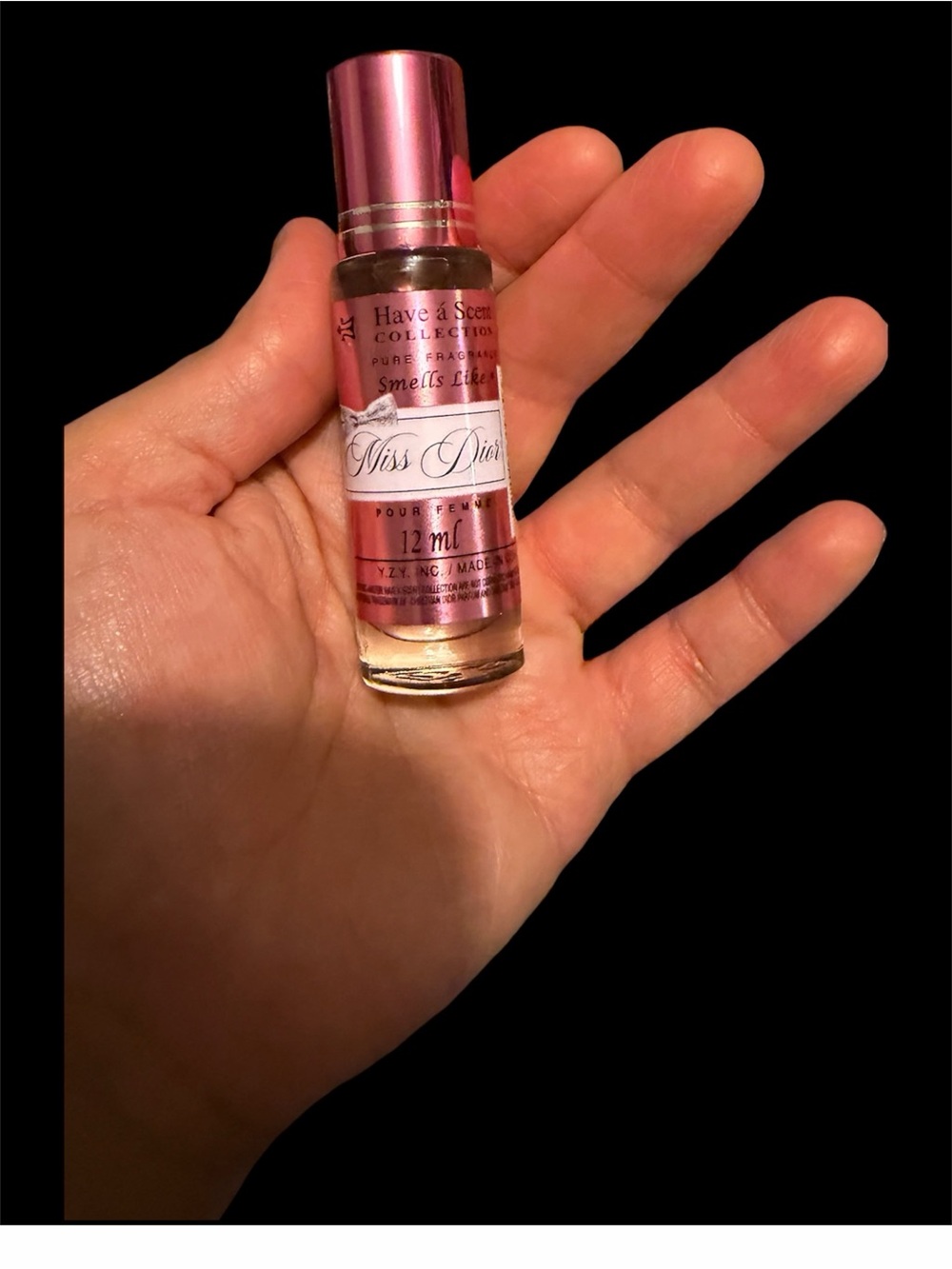 Miss Dior Pink Rollerball Perfume Oil 12ml